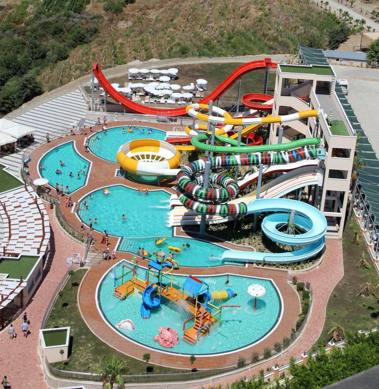 Gold City Premium Private Pool Villa With Free Aqua Park Alanya Dış mekan fotoğraf